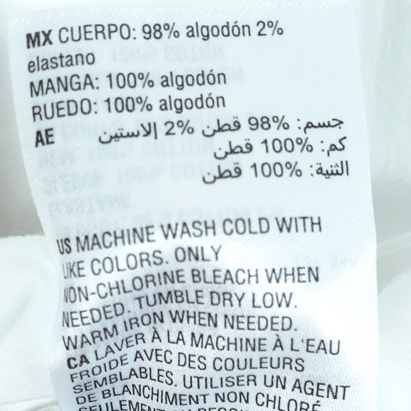 Style & Co Denim Jacket Ruffle Hem Sleeve White J - Picture 7 of 7